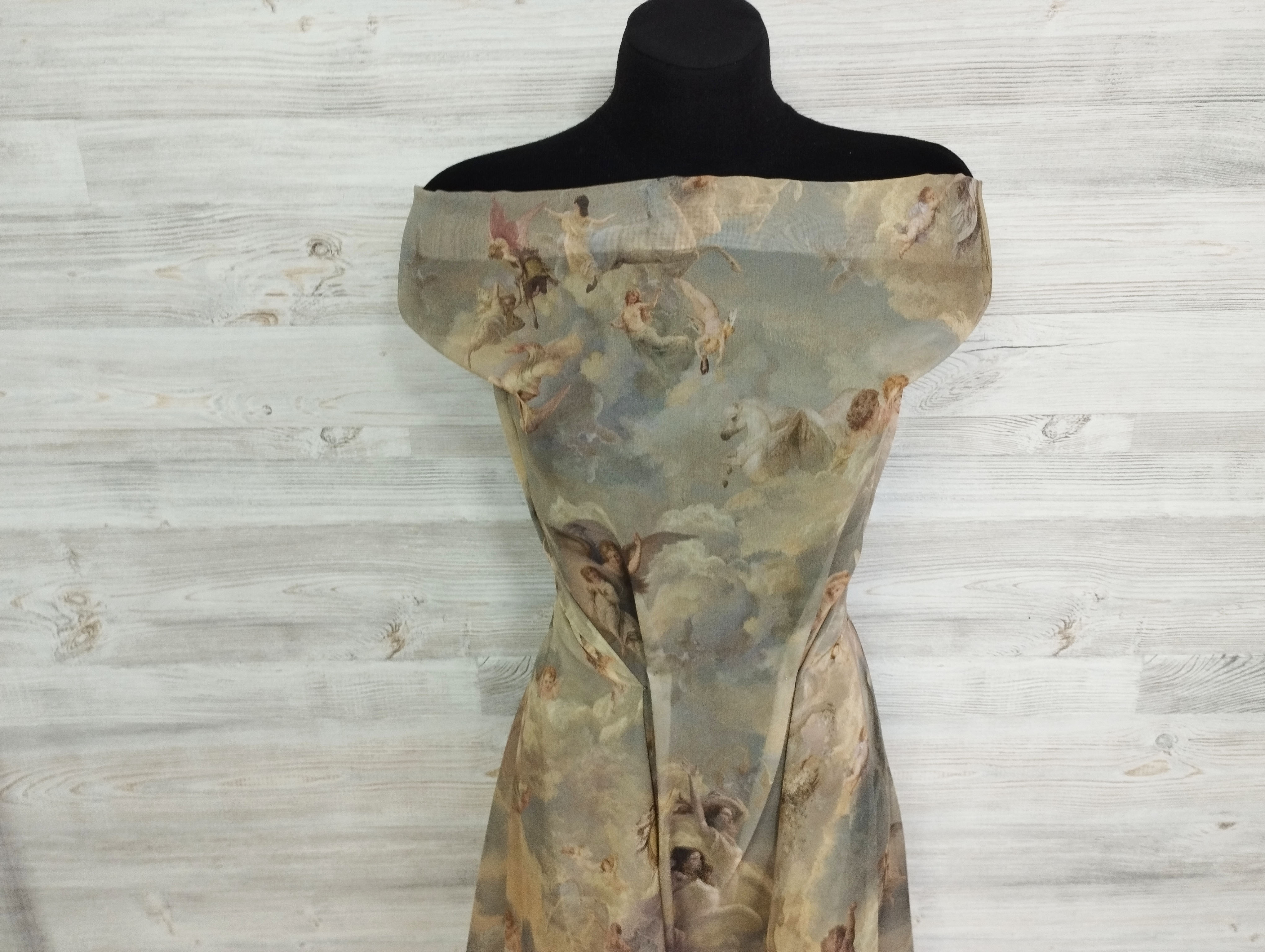 Ткань Креп-шифон  44931 5