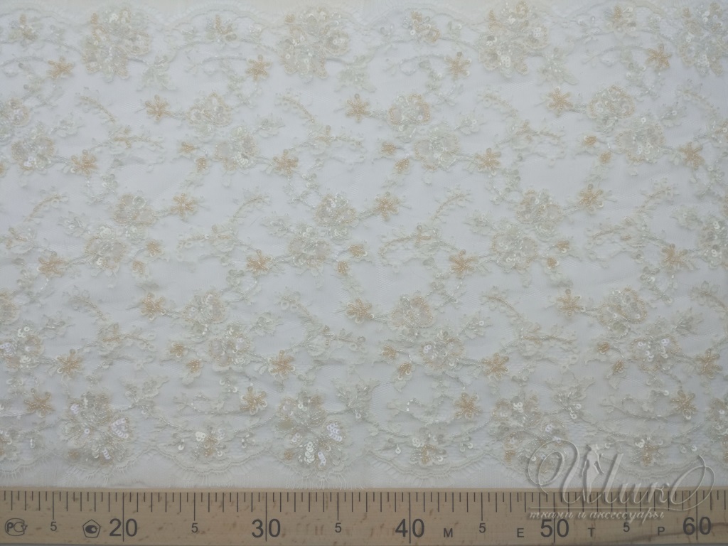 Ткань Кружево  Valentino 01348 3