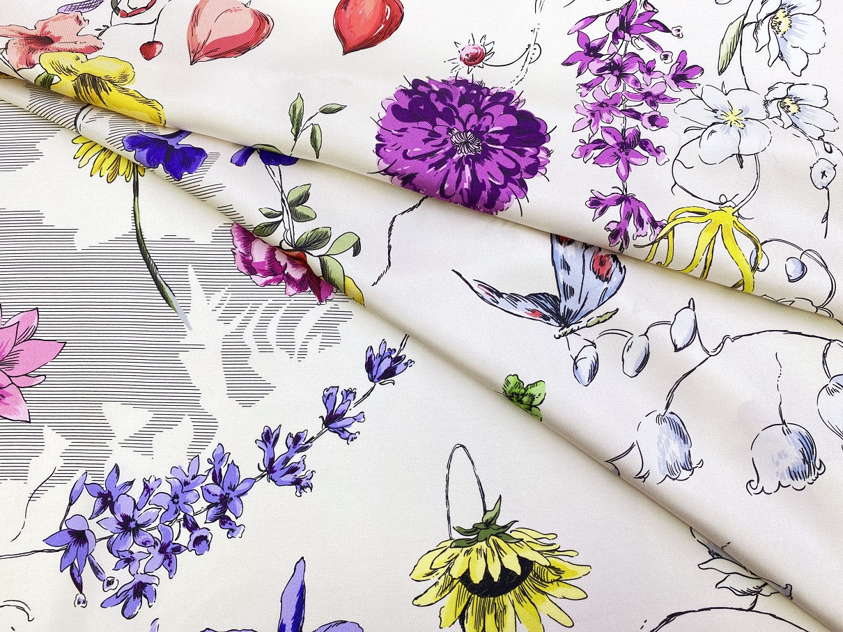Ткань Шёлк  46323 1