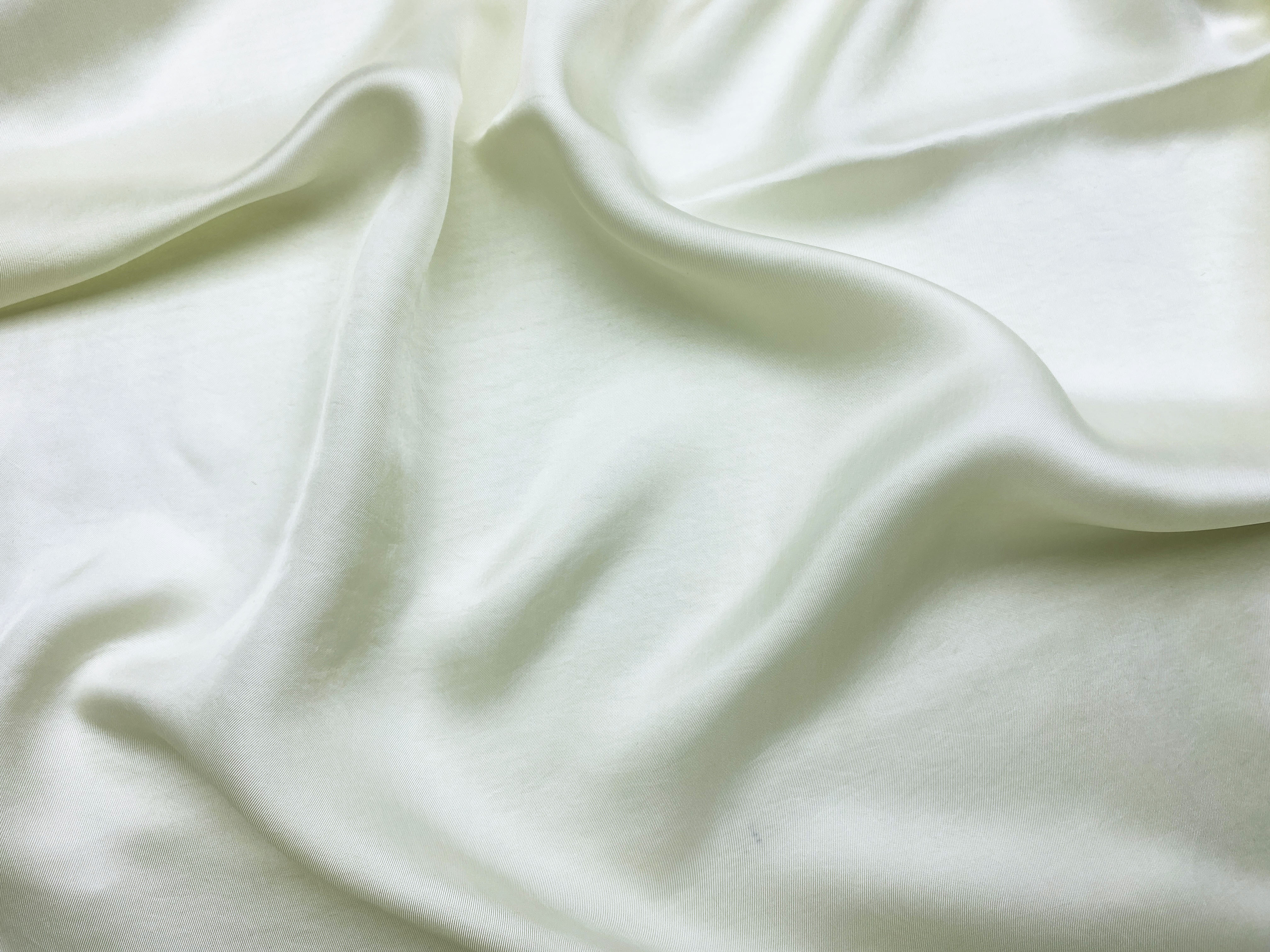 Ткань Подкладочная  сливочного цвета однотонная  33406 3