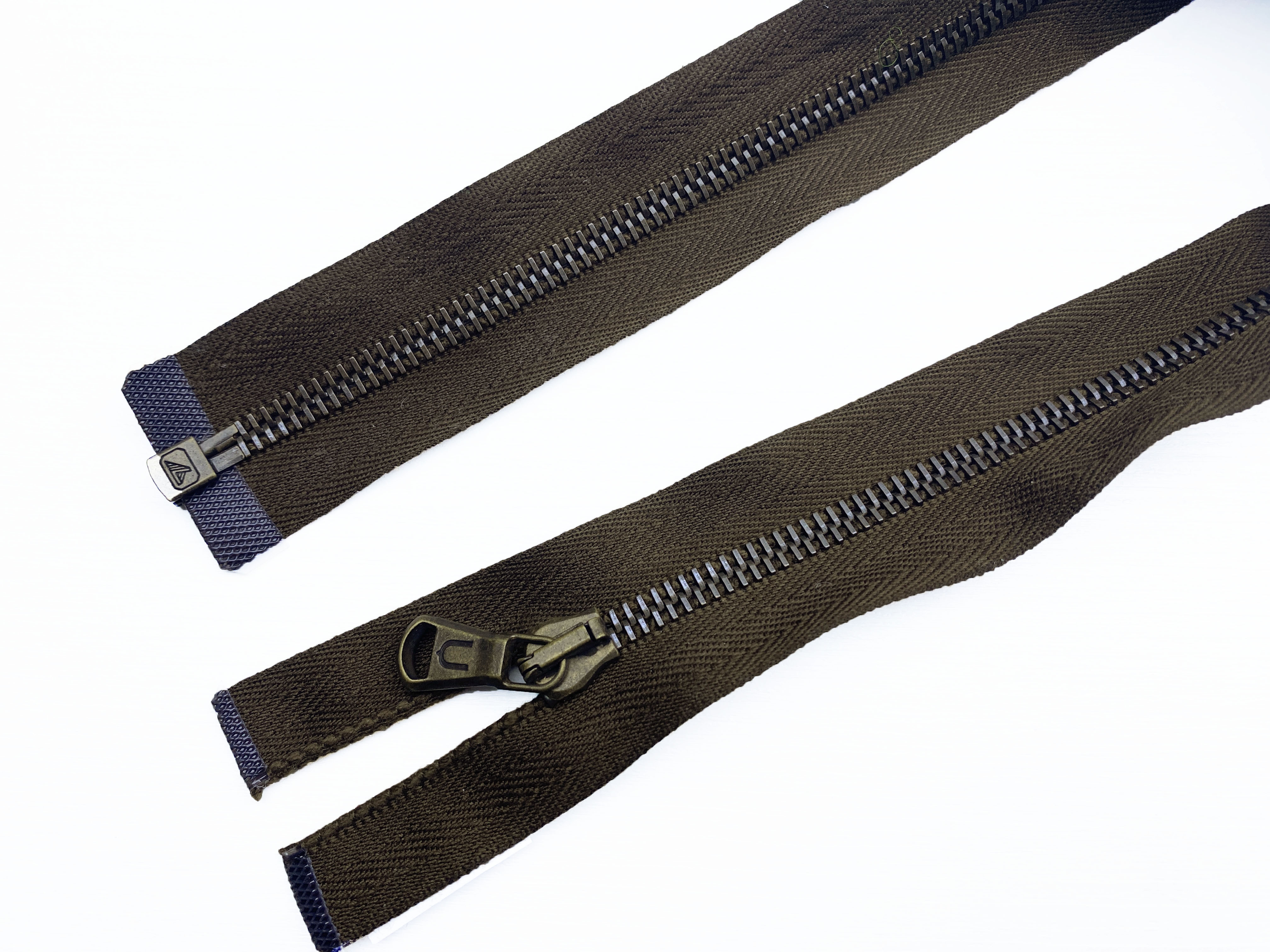 Молния МЕ 40см 5 1з х/б коричневый б/з  72168 1